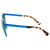 Fendi Logo Brown Turquoise Asia Fit Sunglasses