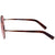Tom Ford Gradient Bordeaux Round Sunglasses FT0449-49T