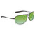 Costa Del Mar Shipmaster Green Mirror Polarized Plastic Aviator Sunglasses SMR 22 OGMP