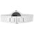 Rado True Thinline White Dial White Ceramic Watch R27958112
