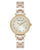 Anne Klein Tan Mother of Pearl Dial Ladies Watch 3312TNGB