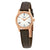 Tissot Tradition Thin White Dial Ladies Leather Watch T0630093601800