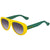 Havaianas Yellow and Green Rectangular Sunglasses RIO/M QSX LS 54