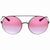 Michael Kors Fuchsia /Purple Gradient Mirror Round Sunglasses MK1027 1169A9 55