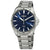 Seiko Essentials Blue Dial Stainless Steel Mens Watch SNE483