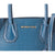 Michael Kors Mercer Medium Pebbled Leather Crossbody Bag- Blue