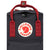 Fjallraven Kanken Mini Kids Backpack- Black-Ox Red