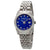 Mathey-Tissot Rolly III Crystal Blue Dial Ladies Watch D810ABU