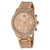 Michael Kors Brinkley Chronograph Rose Dial Ladies Watch MK6204