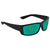 Costa Del Mar Cat Cay Green Mirror Polarized Plastic Rectangular Sunglasses AT 01 OGMGLP