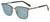 Ermenegildo Zegna Green Mirror Square Mens Sunglasses EZ008608Q64