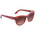 Salvatore Ferragamo Red Geometric Ladies Sunglasses SF817S609