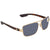 Costa Del Mar North Turn Grey 580P Rectangular Sunglasses NTN 64 OGP
