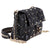 Valentino Rockstud Quilted Shoulder Bag- Black