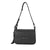 Prada Medium Leather Shoulder Bag- Black