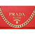 Prada Leather Shoulder Bag- Red