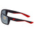 Costa Del Mar Reefton Polarized Gray Silver Mirror Plastic Sunglasses RFT 197 OSGP