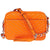 Tory Burch Fleming Chevron Camera Bag- Orange Juice