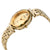 Anne Klein Quartz Gold Dial Yellow Gold-tone Ladies Watch AK/3412CHGB