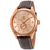 S Coifman Rose Dial Rose Gold-plated Mens Watch SC0116