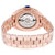 Cartier Cle Silvered Flinque Dial 18kt Rose Gold Mens Watch WGCL0002