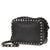 Valentino Small Calfskin Leather Rockstud Crossbody- Black