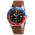 Mathey-Tissot Rolly Vintage Automatic Black Dial Pepsi Bezel Mens Watch H900ATLR