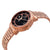 S Coifman Black Dial Rose Gold-plated Ladies Watch SC0339