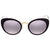 Miu Miu Pink Gradient Dark Cat Eye Ladies Sunglasses MU 06TS J9XGR0 53