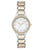 Anne Klein White Mother of Pearl Dial Ladies Watch 3385MPTT