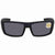 Costa Del Mar Rafael Grey 580P Rectangular Sunglasses RFL 111 OGP