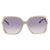 Gucci Violet Gradient Square Ladies Sunglasses GG0505S008