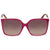 Fendi Logo Oversize Mauve Shaded Asia Fit Sunglasses