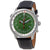 Swiss Military Thunderbolt Green Dial Mens Chronograph Leather Watch 295401