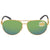 Costa Del Mar Wingman Green Mirror Polarized Plastic Aviator Sunglasses WM 26 OGMP