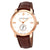 Ulysse Nardin Classico 18K Rose Gold Automatic Mens Watch 3206-136-2-31