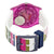 Swatch Funny Lines Blue Dial Multicolor Silicone Ladies Watch GP153