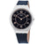 Swatch Skincounter Black Dial Mens Leather Watch SYXS110