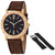 Bvlgari Solotempo Black Dial Automatic Mens Bronze Watch 102977