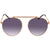 Tom Ford Simone Grey Shaded Round Sunglasses FT0571 28B