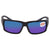 Costa Del Mar Fantail Global Fit Blue Mirror 580P Polarized Wrap Mens Sunglasses TF 11GF OBMP