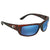 Costa Del Mar Fantail Blue Mirror Rectangular Sunglasses TF 10 OBMP