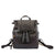Tory Burch Fleming Leather Backpack- Black
