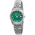 Mathey-Tissot Rolly III Crystal Green Dial Ladies Watch D810AV