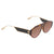 Dior Brown Pink Shaded Pilot Ladies Sunglasses DIORCLAN108661