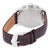 S Coifman Chronograph Rose Dial Brown Leather Mens Watch SC0306