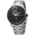 Seiko Automatic Black Dial Stainless Steel Mens Watch SSA389