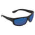 Costa Del Mar Saltbreak Blue Mirror Polarized Plastic Rectangular Sunglasses BK 01 OBMP