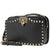 Valentino Small Rockstud Crossbody Bag- Black