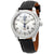 Ball Train Cleveland Automatic Power Reserve Silver Dial Leather Mens Watch PM1058D-L1J-SL